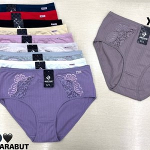 Женское нижнее бельё оптом, артикул 8157 — 10 цветов, размеры XL–XXXL