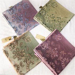 Платки ОПТОМ 280 сом ТКАНЬ креп шифон РАЗМЕР 100