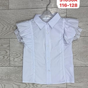 Оптовая продажа белых блузок для детей в Бишкеке | Sezim Kids