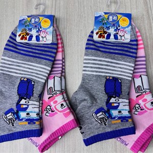 Купить яркие детские носочки с принтом - Оптовая продажа