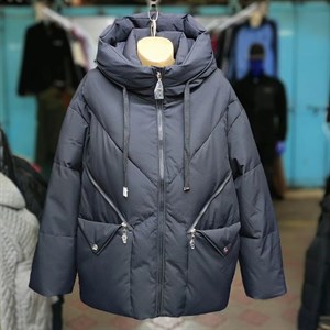 Зимняя куртка оверсайз Размеры с 42 по 52