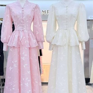 Женская двойка из лёгкой органзы M–2XL — 2 расцветки, производство Гуанчжоу