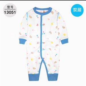 Детский ромпер 2-х слойный от 3 до 24 месяцев - Отличное качество, разнообразие цветов!