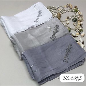 Органза шарф с вышивкой луна Производство