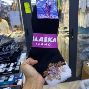 Женские термоноски оптом, размеры 36–41 — 5 пар за 60 сом