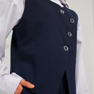 Стильный школьный жилет от riko.kids – практичность и комфорт | Школьная форма