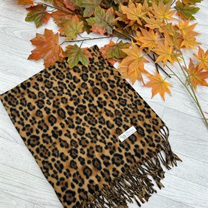 Самые быстро заканчиваемые шарфы Леопард из кашемира