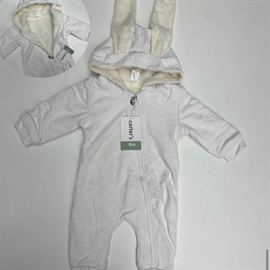 Комбезы зайки теплые размер 9 12 18 24 в линии 4шт