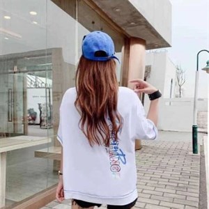 Модель SC6020 Футболка трикотаж стрейч Принт на полочке