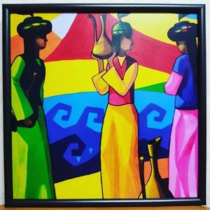 Картина в раме Размер 60 на 60 см