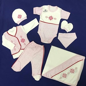 Комплект новорожденка из 7 предметов - идеальный выбор для вашего малыша