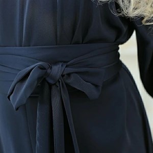 Длинное нарядное платье Лидия из материала японский