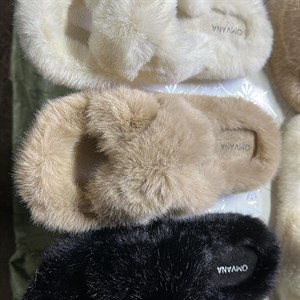 Хит 2023 Пушистые меховые тапочки тапочки шлепанцы