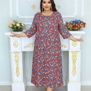 Платье Ткань штапель Размеры 52 54 56 58 не маломерят