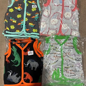 Жилет флис разме 3 6до24 36м в линии 5шт код20