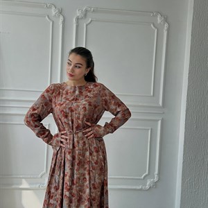 Изысканное платье из КУПРЫ ТЕНСЕЛЯ от ZULEYHA_collection