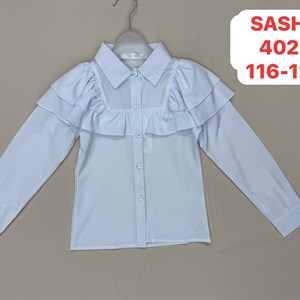 Белые блузки оптом для детей от 7 до 11 лет - уникальное предложение!