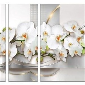 Модульная картина из трёх частей Размер 80 на 140