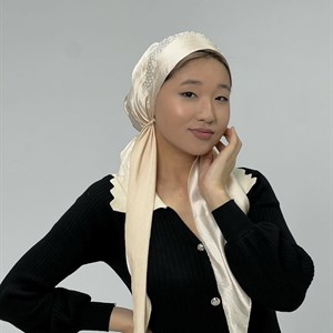 НОВАЯ КОЛЛЕКЦИЯ   Готовый платок на резинке Материал