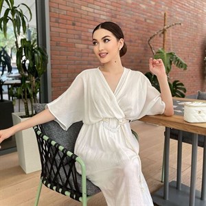 NEW COLLECTION IN BATYI Стандартные платья Ткань вискоза