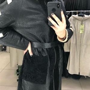 Дублёнка двусторонняя цена 550 размеры S M L 52р