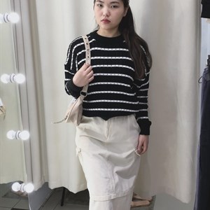 Трендовые полоски оверсайз посадка и приятный к телу