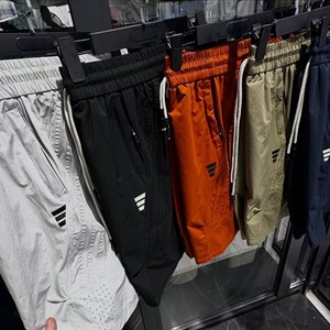 Шорты Adidas из хлопковой плащовки — размеры M–4XL, новое поступление