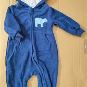 Комбез флис с Хб подкладом - идеальный выбор для малышей 6-24 месяца