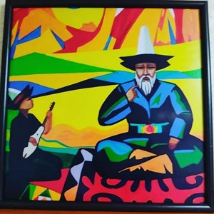 Картина в раме Размер 60 на 60 см