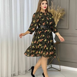 Нежное шифоновое платье которое подойдёт и в пир
