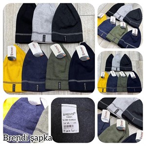 Тонкие одинарные шапки осень Размер 58 59 Взрослый