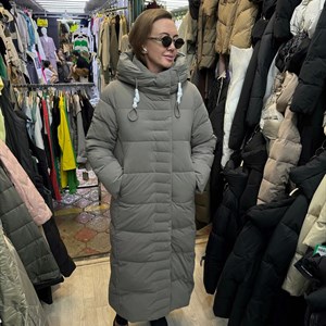Ну это просто Зимнее пальто   Длина макси Рост модели