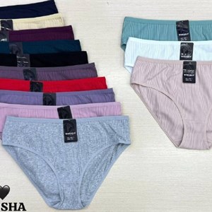 ANTTIFU/MARABUT женское нижнее бельё оптом — 13 расцветок, L–XXL, 12 шт в упаковке