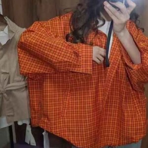 Женские рубашки-ветровки оверсайз с кулиской — опт из Гуанчжоу