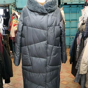 Зимняя длинная модель с эко мехом       Размеры с