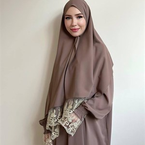 Намазники с шарфам Ткань Дубайский шелк дорогие французские