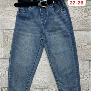 Джинсовые брюки оптом на весну для детей | Sezim Kids