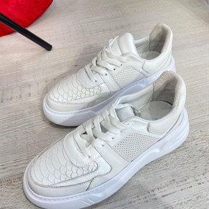 ЭКСКЛЮЗИВНЫЕ СНИКЕРСЫ Натуральная кожа полностью Цена