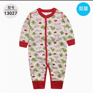 Ромпер 2 слоя хлопок для детей 3-24 месяцев - стиль и комфорт