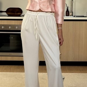 Стильный жакет в стиле Pinterest 🌸 TALANTOVA collection — белый, голубой, пудра, золотистый