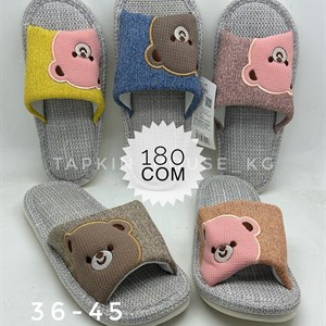 Модные тапочки и шлепки оптом из Киргизстана