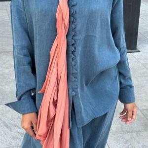 Женская двойка из купры — роскошный комплект, приятная к телу ткань, AIZA BRAND