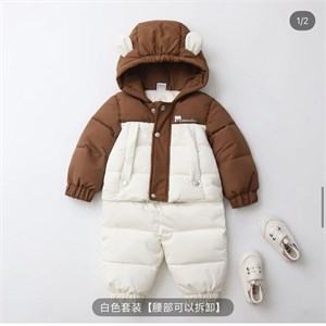 Купить комбинезон зима трансформер размер 3-24м - Optom_detskoe_roza