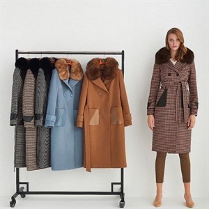 Пальто с накладными карманами турция пальто пальтобишкек