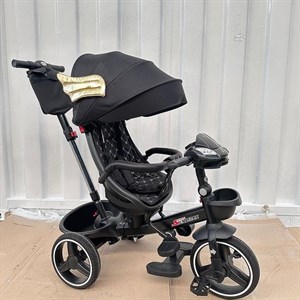 Велосипед коляска трансформер с родительской ручкой