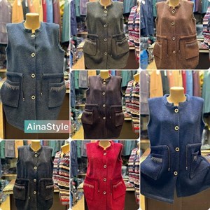 Новое поступление Жилеты Ткань альпака Размер 50 52