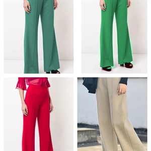 280сом Брюки Размер стандарт Ткань тонкий трикотаж