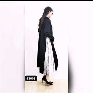 Модель 23008 Трикотажное платье с капюшоном Расклешенный