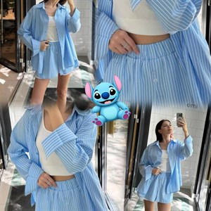 Шикарный костюм с шорто-юбкой - идеальный выбор для стильных девушек