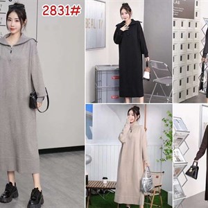 оптомженскаяодежда трикотажные платья осень зима